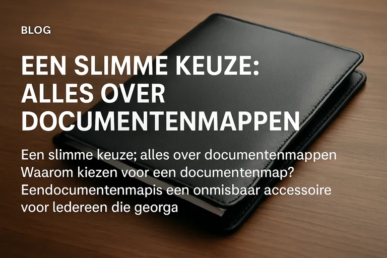 Een slimme keuze: alles over documentenmappen